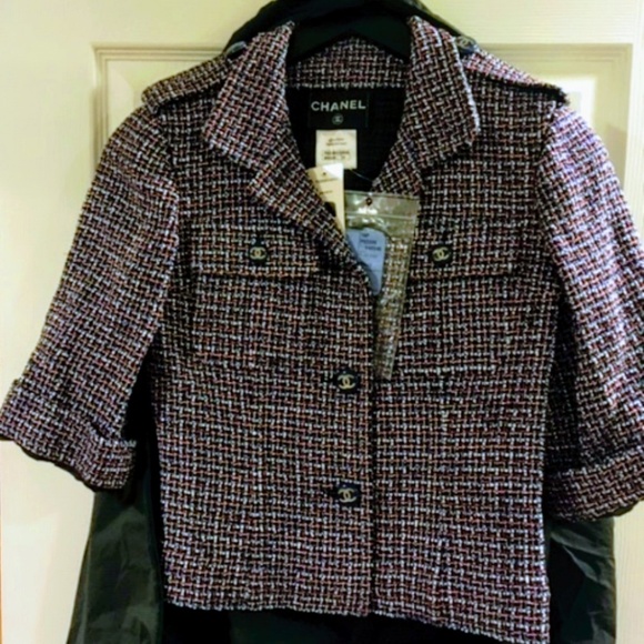 CHANEL FANTASY TWEED JACKET - Picture 7 of 8